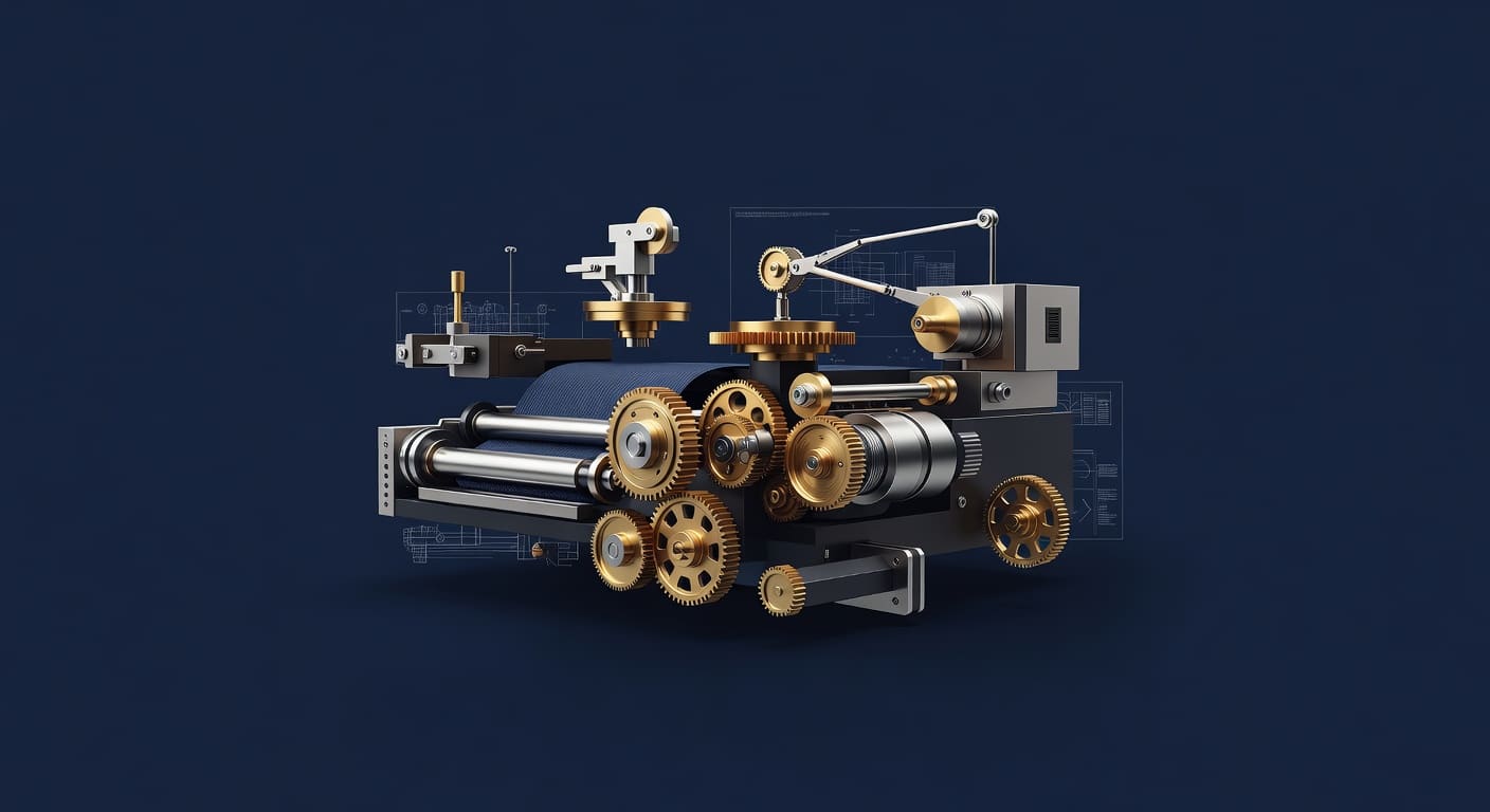 Diseño industrial de maquinaria textil automatizada